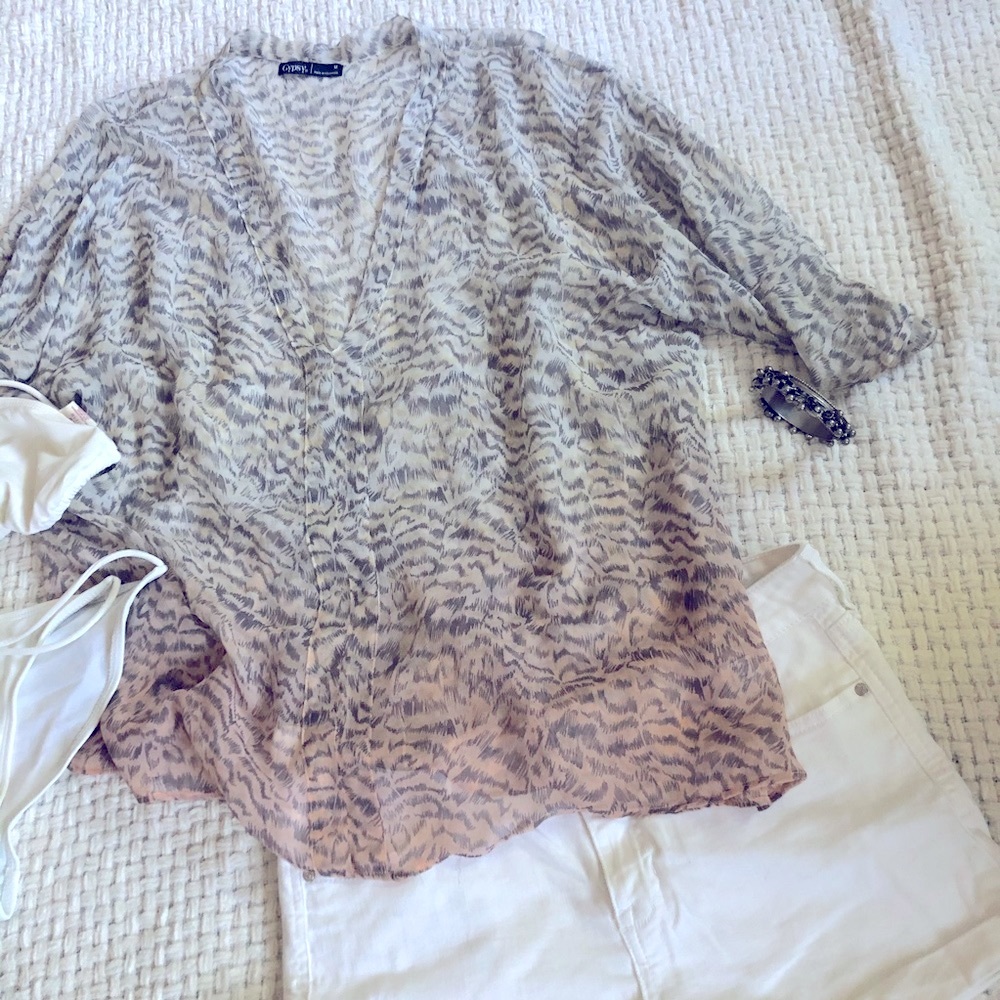 Gypsy Silk Sheer Tunic